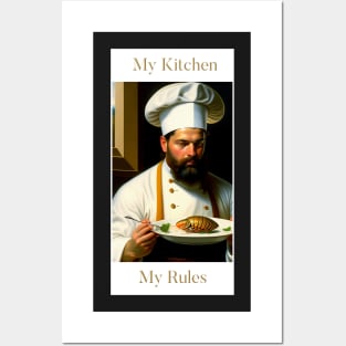 My Kitchen My Rules Posters and Art